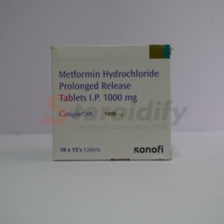 CETAPIN XR 1000MG