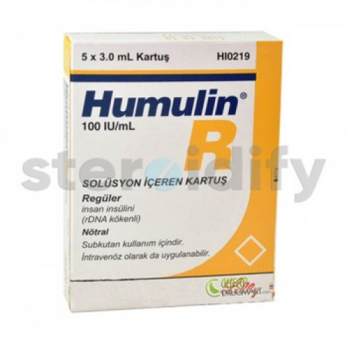 HUMULIN R 100IU CART HUMULIN R 100IU CART