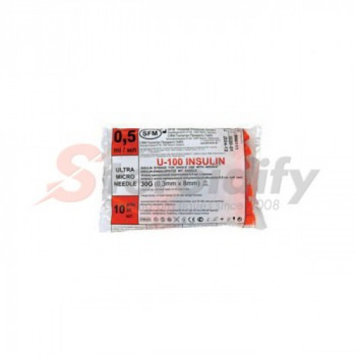 Insulin Syringes 10pcs